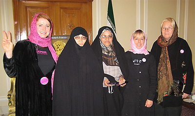 CODEPINK with Iran's Parliamentarians
